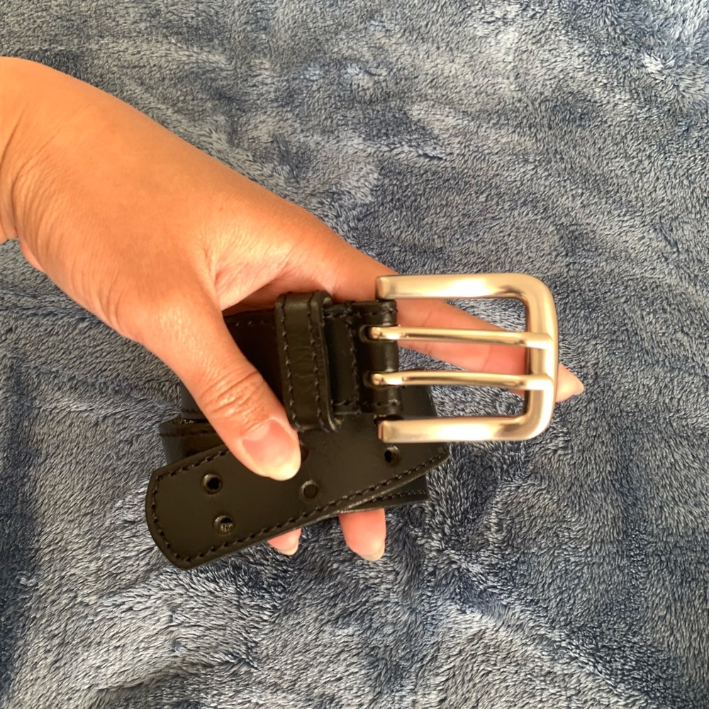 Black Grommet Belt